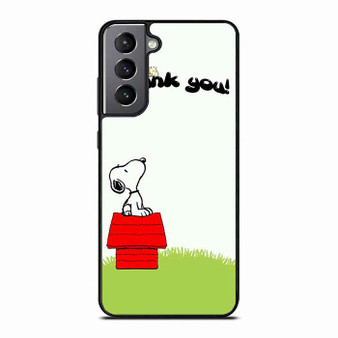 Snoopy Thank You Samsung Galaxy S21 Case