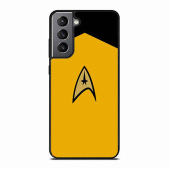 Star Trek Logo Light Yellow Samsung Galaxy S21 Case