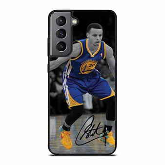 Stephen Curry grey blue gold Samsung Galaxy S21 Case