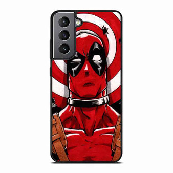 superhero marvel deadpool Samsung Galaxy S21 Case