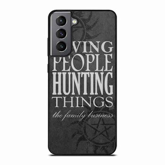 supernatural quote Samsung Galaxy S21 Case