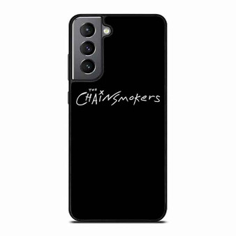 The Chainsmokers White Logo Samsung Galaxy S21 Case