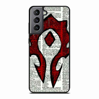 WARCRAFT Logo 3 Samsung Galaxy S21 Case