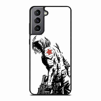 Winter Soldier artwork 1 Samsung Galaxy S21 Case