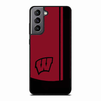 Wisconsin Badgers American Football 4 Samsung Galaxy S21 Case