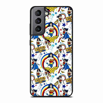 Wonder Woman Collages 1 Samsung Galaxy S21 Case