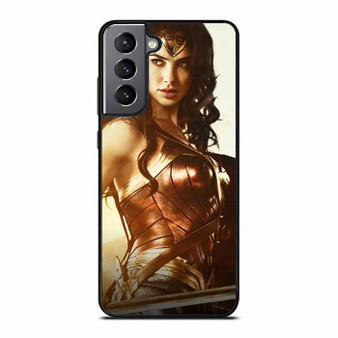 Wonder Woman Ready Justice League Samsung Galaxy S21 Case