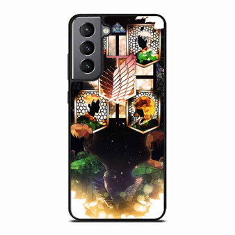 Attack on Titan Levi Squad 1 Samsung Galaxy S21 Case