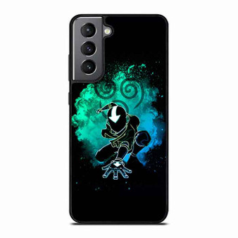 Avatar The Legend of Aang Neon Art Samsung Galaxy S21 Case