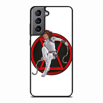 Black Widow Natasha Ramanoff Samsung Galaxy S21 Case