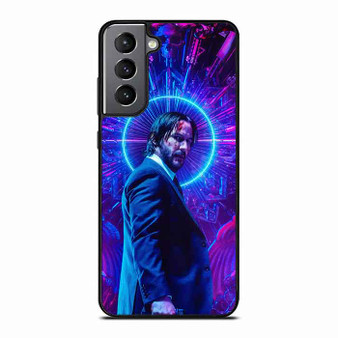 John Wick in Neon Samsung Galaxy S21 Case