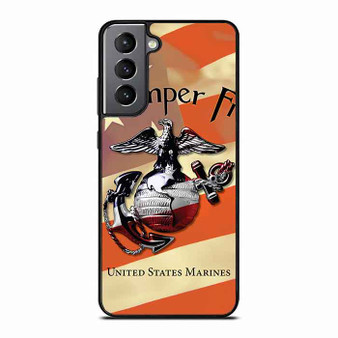 US Marine Corps Semper Fi Samsung Galaxy S21 Case