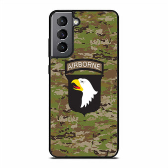 101st Airborne Division in Camo Samsung Galaxy S21 Case