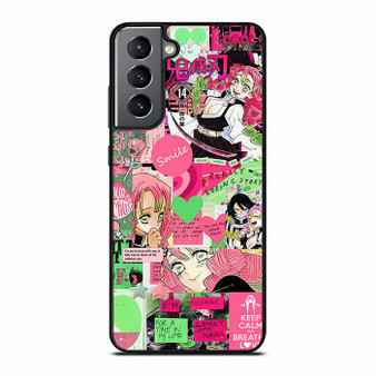 Demon Slayer Mitsuri Kanroji Collage Samsung Galaxy S21 Case