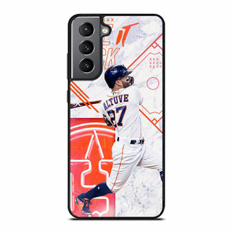 Houston Astros Altuve Samsung Galaxy S21 Case