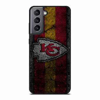 Kansas City Chiefs in Aspalt Samsung Galaxy S21 Case