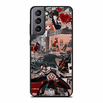 Spy x Family Quotes Samsung Galaxy S21 Case