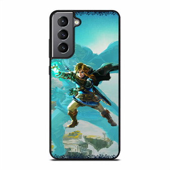 The Legend of Zelda Tears of the Kingdom Link Samsung Galaxy S21 Case