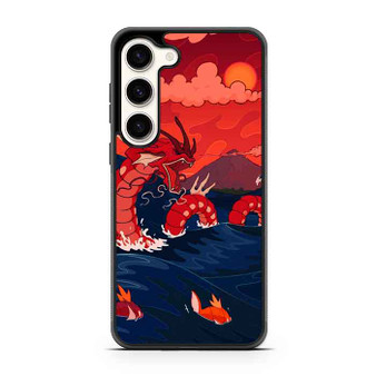 Pokemon red gyrados great wave Samsung Galaxy S23 Case