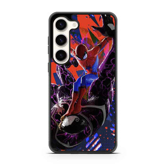 Spiderman VS Vennom Art Samsung Galaxy S23 Case
