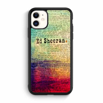 ed sheeran lyric quote iPhone 12 Mini | iPhone 12 Case