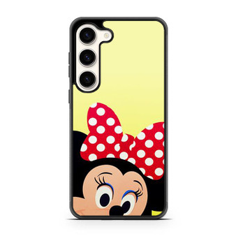 Minnie Mouse Face Samsung Galaxy S23 Case