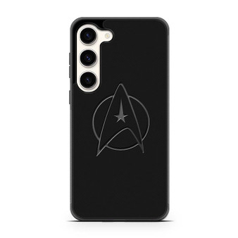 Star Trek Logo Black Samsung Galaxy S23 Case