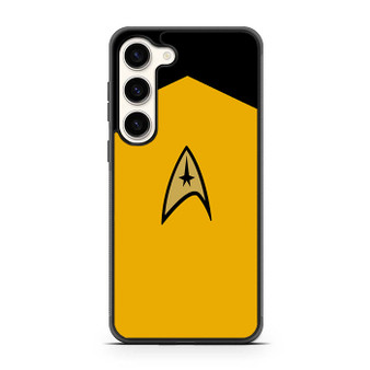 Star Trek Logo Light Yellow Samsung Galaxy S23 Case