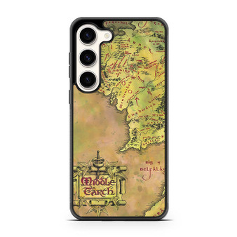 The Lord Of the rings Middle Earth map Samsung Galaxy S23 Case