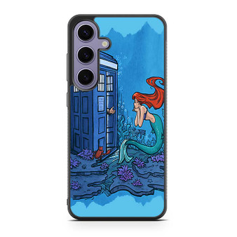 Ariel Mermaid Tardis Samsung Galaxy S24 Case