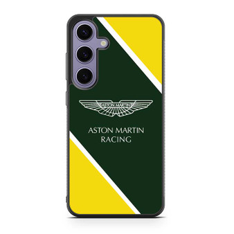 Aston Martin Yellow Dark Green Samsung Galaxy S24 Case