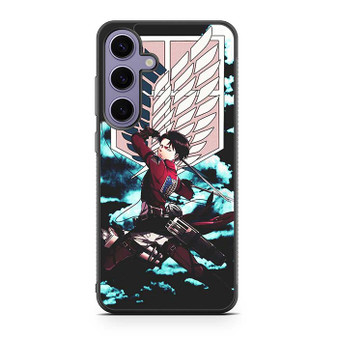 Attack on the Titan Captain Levi 2 Samsung Galaxy S24 Case