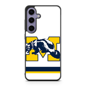 Michigan Wolverines 1 Samsung Galaxy S24 Case