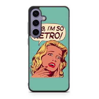 OMG I'm So retro Samsung Galaxy S24 Case