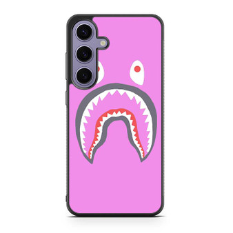Pink Bape Shark Samsung Galaxy S24 Case