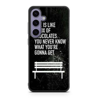 Quotes from Forestgump Samsung Galaxy S24 Case