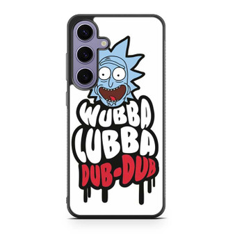 Rick and Morty Wubba Lubba Dub Dub 1 Samsung Galaxy S24 Case