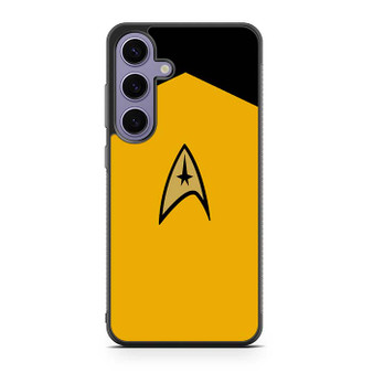 Star Trek Logo Light Yellow Samsung Galaxy S24 Case