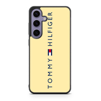Tommy Hilfiger Cream Samsung Galaxy S24 Case