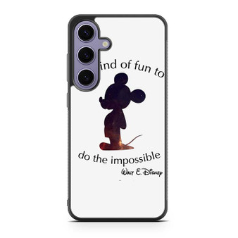 Walt Disney Quote 1 Samsung Galaxy S24 Case