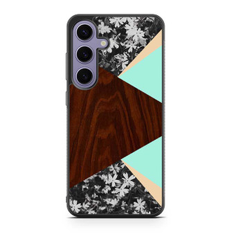 Wood Floral 2 Samsung Galaxy S24 Case