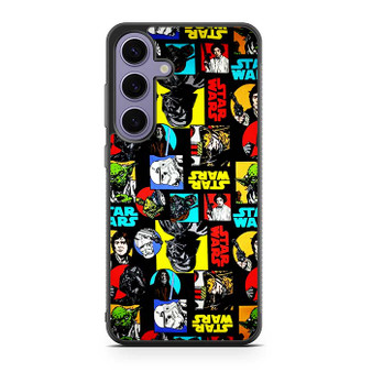 Classic Starwars Collage Samsung Galaxy S24 Case