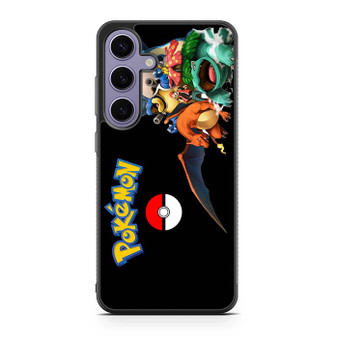 Pokemon in Black Samsung Galaxy S24 Case