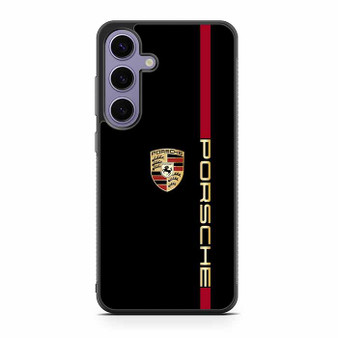 Porsche black car Samsung Galaxy S25 Series Case
