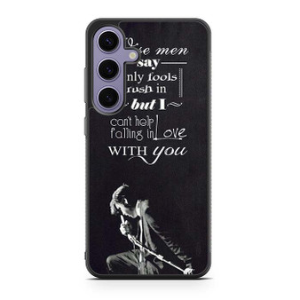 Elvis Quotes 2 Samsung Galaxy S25 Series Case