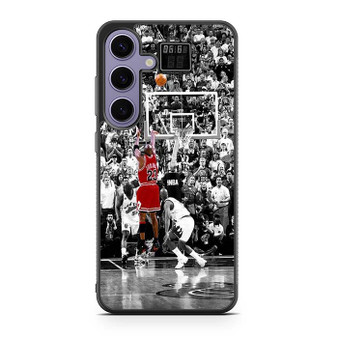 Michael Jordan Last Shot Samsung Galaxy S25 Series Case