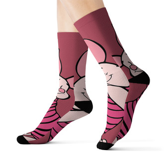 Piglet unisex adult socks