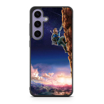 The Legend of Zelda Breath of the Wild Climbing Samsung Galaxy S25 Series Case