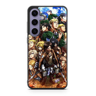 Attack on Titan All Characters Samsung Galaxy S25 Series Case