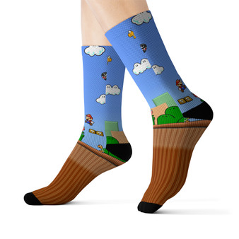 Super Mario unisex adult socks